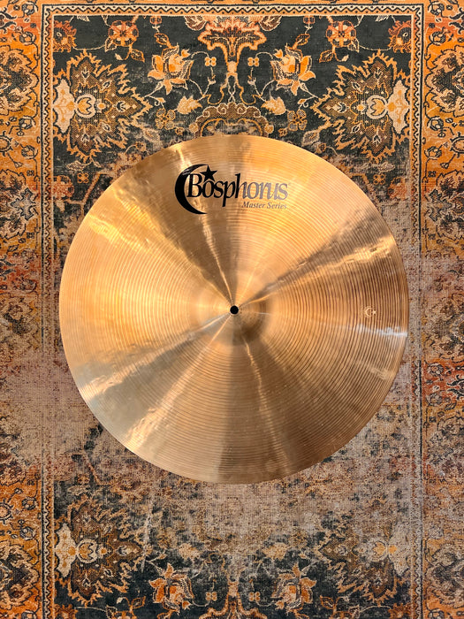 Bosphorus MASTER 22” Ride ONLY 1950 g PAPERY LIGHT COMPLEX Airy! Perfect Condition!