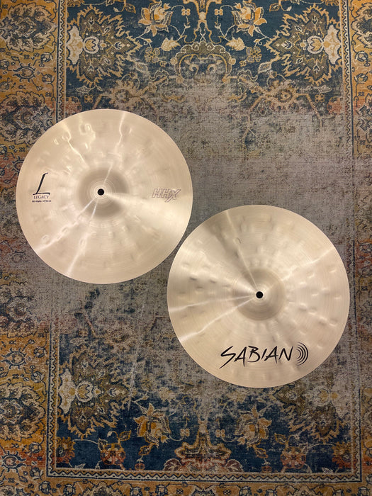 Sabian HHX LEGACY 14” Hihats IMMACULATE! Very Light Complex 796 1130 g Why Pay $610??