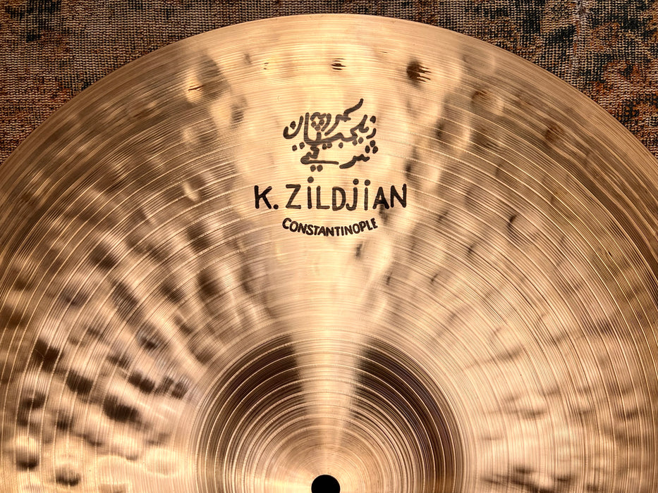 Zildjian K Constantinople 18” Crash 1282 g PERFECT COND! Thin Complex! WARM! Why Pay $514