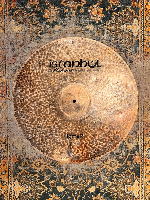 Dark Complex Istanbul Mehmet TURK Hamer Dry Ride 22” 2279 g PERFECT Incredible Cymbal