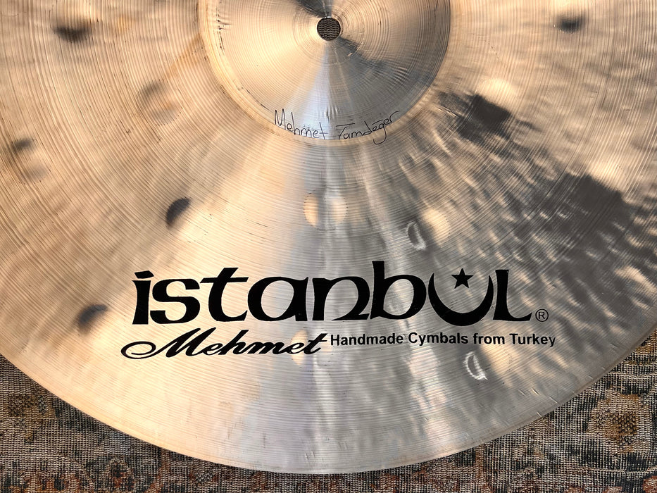 HUGE Dark Complex ISTANBUL Mehmet Hamer 20" DUAL CRASH RIDE 1813 g MINT! Hybrid Deep Hammering