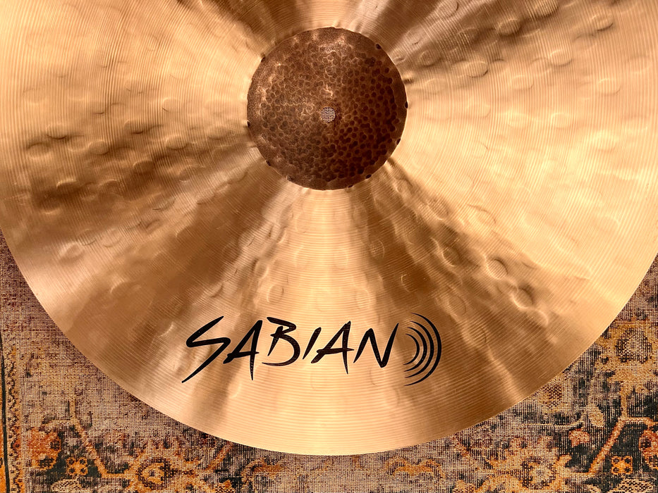 Sabian HHX 22” COMPLEX THIN RIDE ONLY 2423 g PERFECT! Amazing LIGHT DARK Crash Ride! Don’t Pay $606!