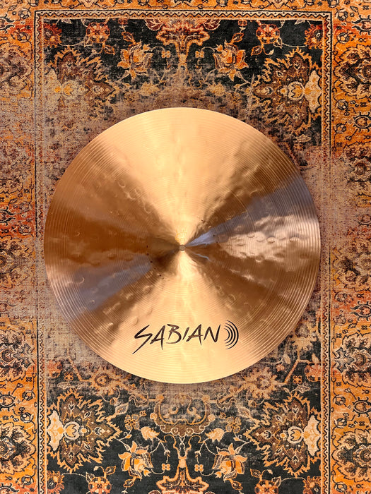 ULTRA RARE Sabian ARTISAN 21” LIGHT Ride 2432 g Custom! PERFECT w/ CERT & Bag!