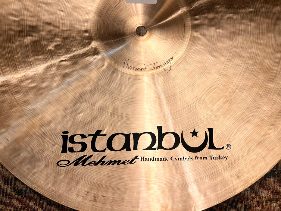 Rare Istanbul Mehmet LEGEND Crash 18” 1332 g DARK GLOWING WARM! Mint!