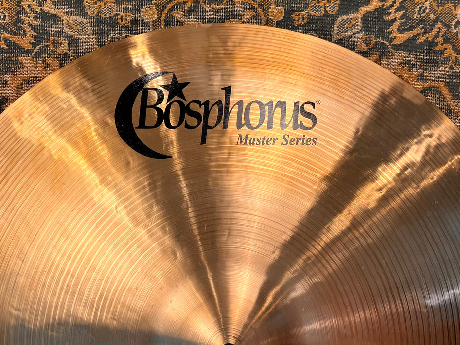 Bosphorus MASTER 22” Ride ONLY 1950 g PAPERY LIGHT COMPLEX Airy! Perfect Condition!