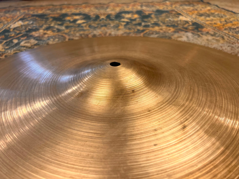 DRY LIGHT 1950s Vintage ZILDJIAN 20” CRASH RIDE 2245 g CLEAN Strong Definition