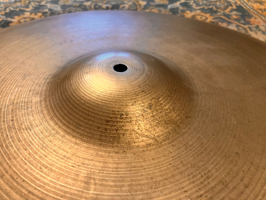 DRY 1970s Vintage ZILDJIAN 22” PING Ride 3508 g Smooth Clean Attack