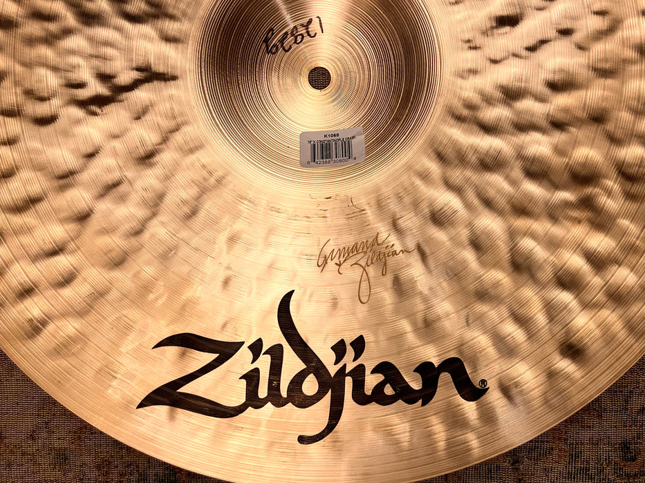 Zildjian K Constantinople 18” Crash 1282 g PERFECT COND! Thin Complex! WARM! Why Pay $514