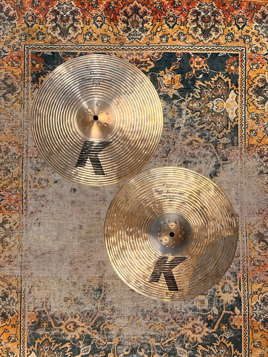 Zildjian K CUSTOM HIGH DEFINITION Hihats 14” 1033 1385 g IMMACULATE! DRY! Discontinued!