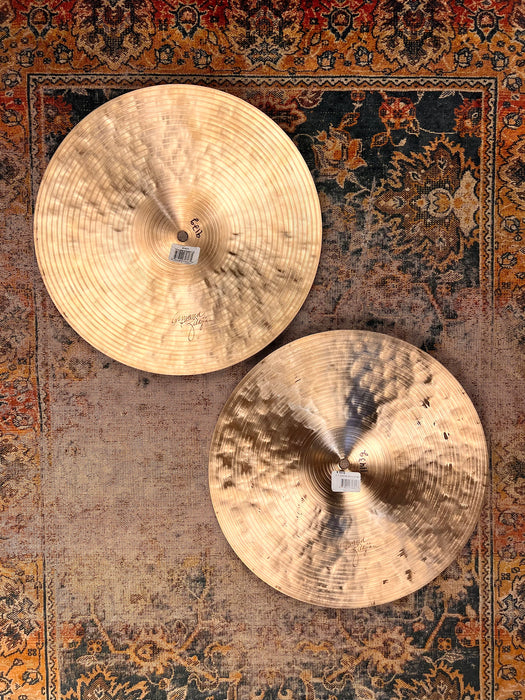 Zildjian K CONSTANTINOPLE Hihats 14” 912 1143 g Complex!  IMMACULATE Cond! Versatile! Not $700