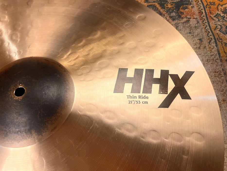 IMMACULATE In Bag SABIAN HHX 21” THIN RIDE 2186 g DON’T $550 Versatile CRASHABLE