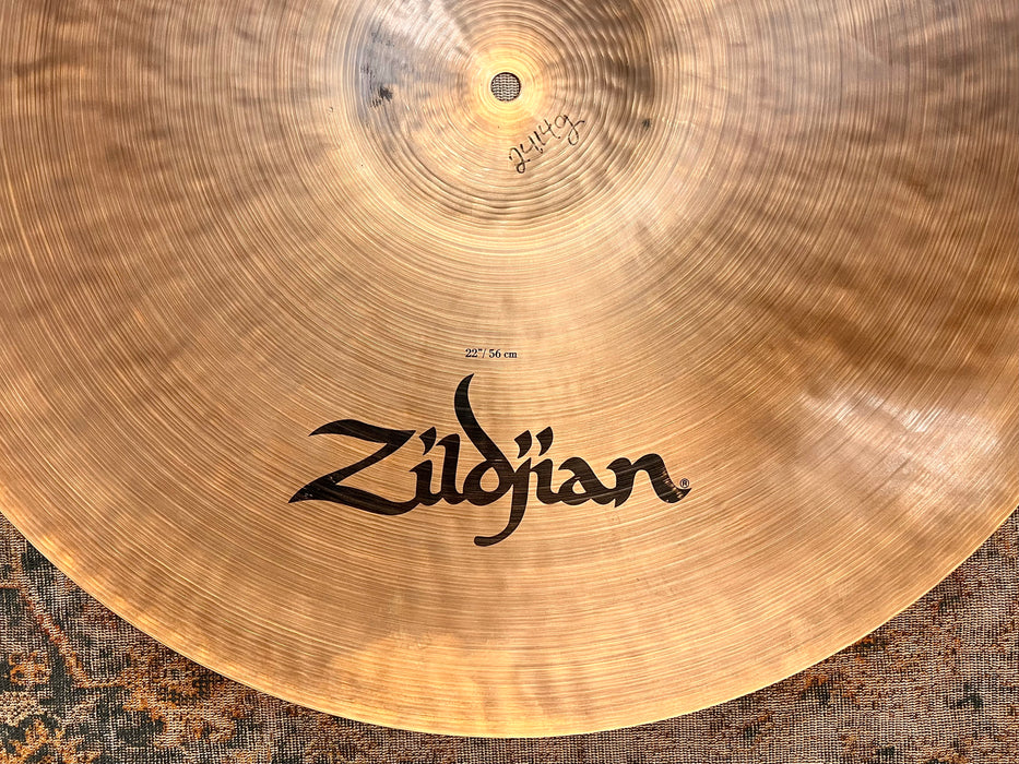 Zildjian KEROPE 22” Ride Crash SUPER DARK Semi-Dry 2414 g CLEAN GORGEOUS! Discontinued