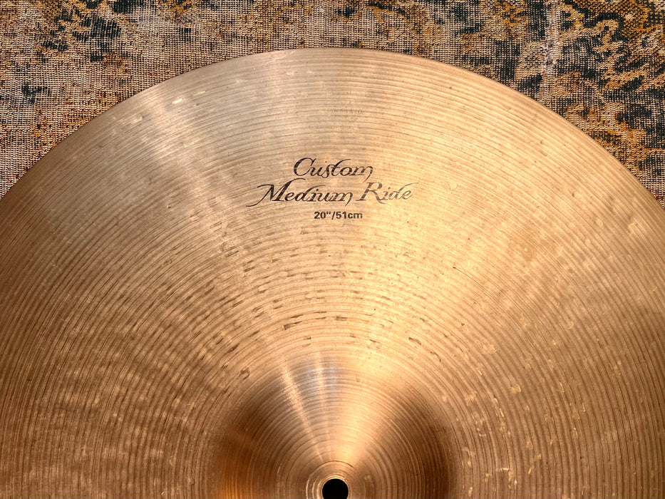 Zildjian K CUSTOM Medium Ride 20” 2510 g DRY + Dark! Versatile!! Aged 21 Years!