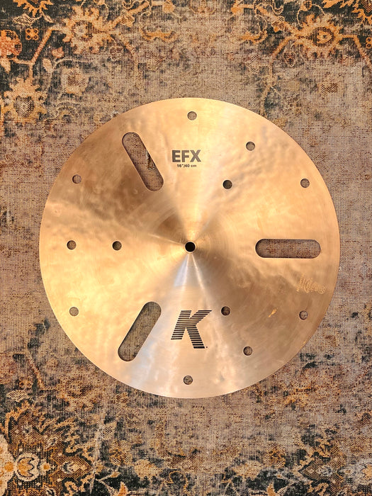 Zildjian K EFX Crash 16” 972 g Complex Dark Fast CLEAN!