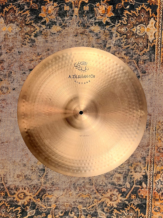 Zildjian Vintage A and CIE Crash PAPER THIN 18” 1210 g SUPER CLEAN Sounds Amazing