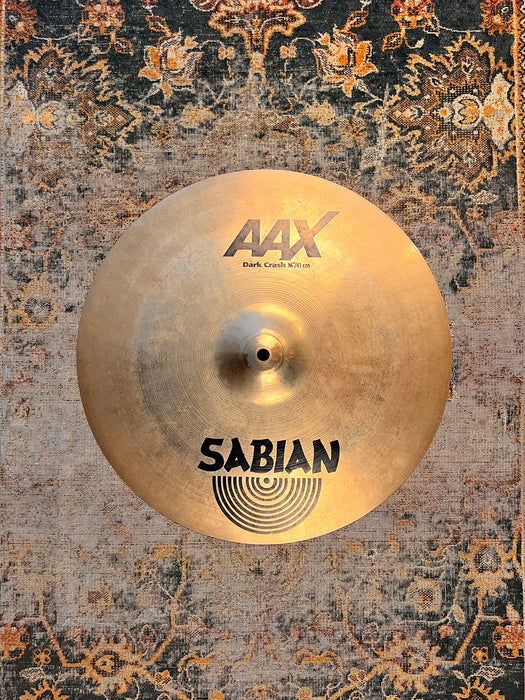 Rare Discontinued Thin Sabian DARK CRASH 16” AAX 1013 g BRILLIANT Sounds Amazing