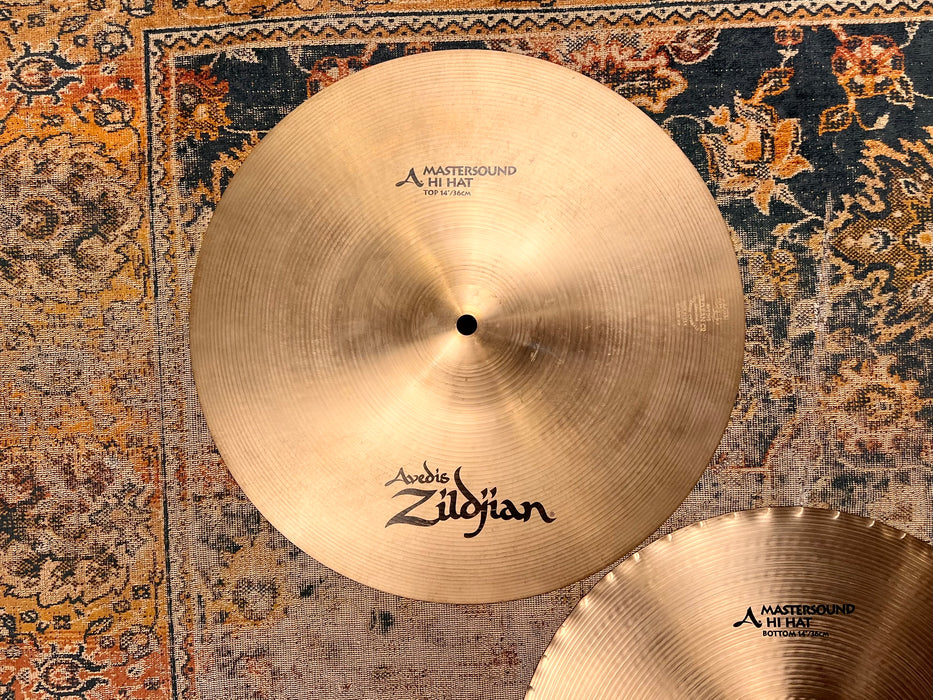 CLEAN CRISP Zildjian MASTERSOUND 14” Hihats 1096 1564 g Don’t $430 For a Guess!