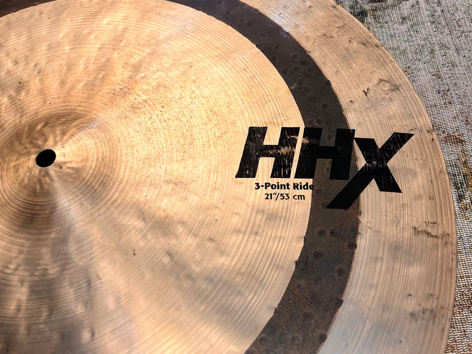 Gorgeous Light DARK Sabian HHX JACK DEJOHNETTE 3-POINT 21” Ride 2416 g