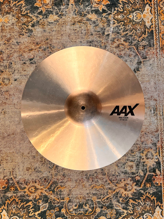 Sabian AAX THIN Crash 17” 1092 g IMMACULATE! Dark Shimmering! Sounds Amazing! Why Pay $316?