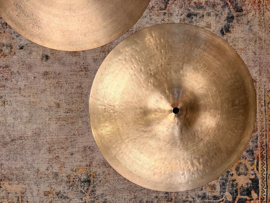 Sabian PARAGON Neil Peart Hihats 14” DRY CRISP 980 1490 g Don’t Pay $500! Sound Amazing