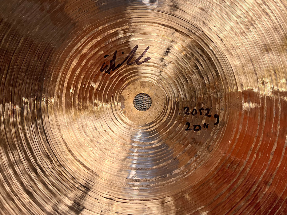 Hand Crafted SKRETAS Family Cymbals LIGHT DARK COMPLEX 20” Crash Ride 2052 g Amazing