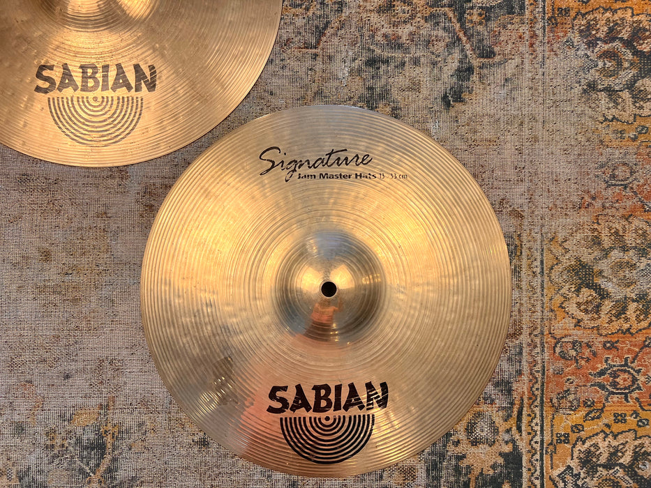 Very Rare DAVID GARIBALDI Sabian Jam Master Hihats 13” 926 1226 g REVERSIBLE! ARTICULATE