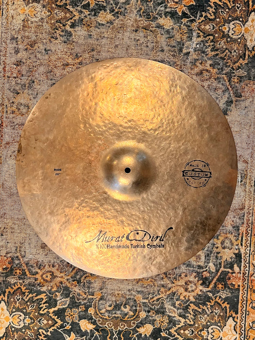 Murat Diril Hand Hammered PROTOTYPE K Custom Style 20” 2537 g Semi-Dry Semi-Dark CLEAN