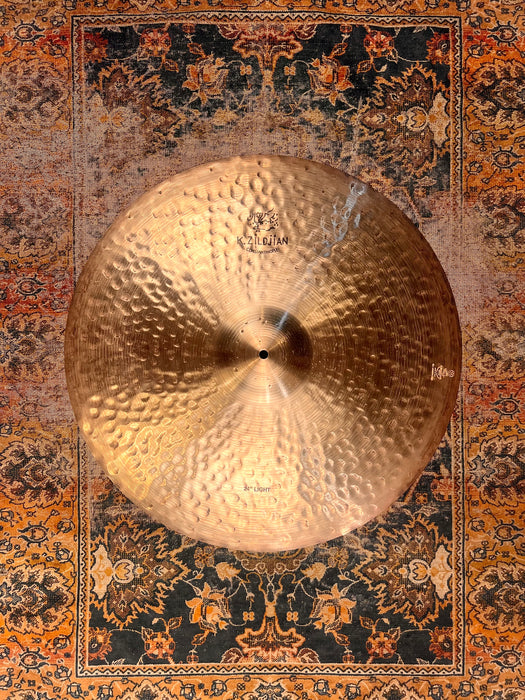 Zildjian K CONSTANTINOPLE 24” LIGHT RIDE 3410 g AMAZING! Huge! PERFECT! Glorious Warm 2 FOOTER