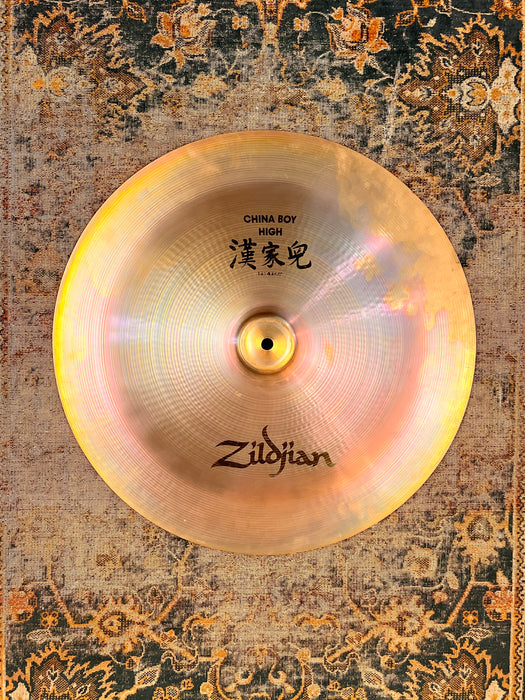 IRIDESCENT Vintage Zildjian China Boy High 18” 1358 g Amazing Exotic Tone! Don’t PAY $320!!!!