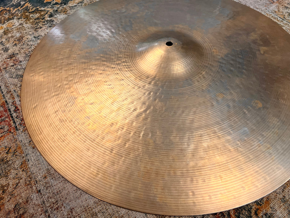 Rare Vintage Sabian EARLY HH 22” Ride CANADIAN K 3552 g Ultra Dark w/ Great Definition