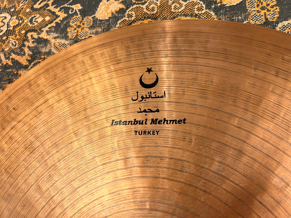 Rare THIN Istanbul Mehmet Tony Williams 60s Era Ride 22” 2297 g MINT!  Gorgeous Dark Crashable!