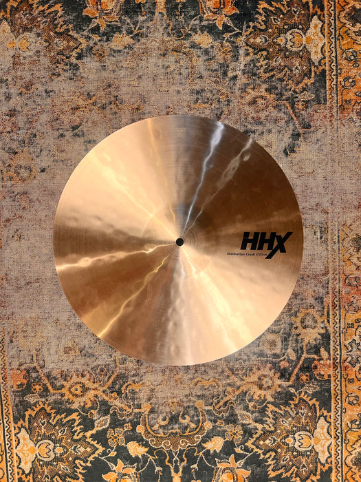 PERFECT Rare Sabian HHX MANHATTAN 17” Crash or Ride 1226 g Darker WARM Versatile CUSTOM?