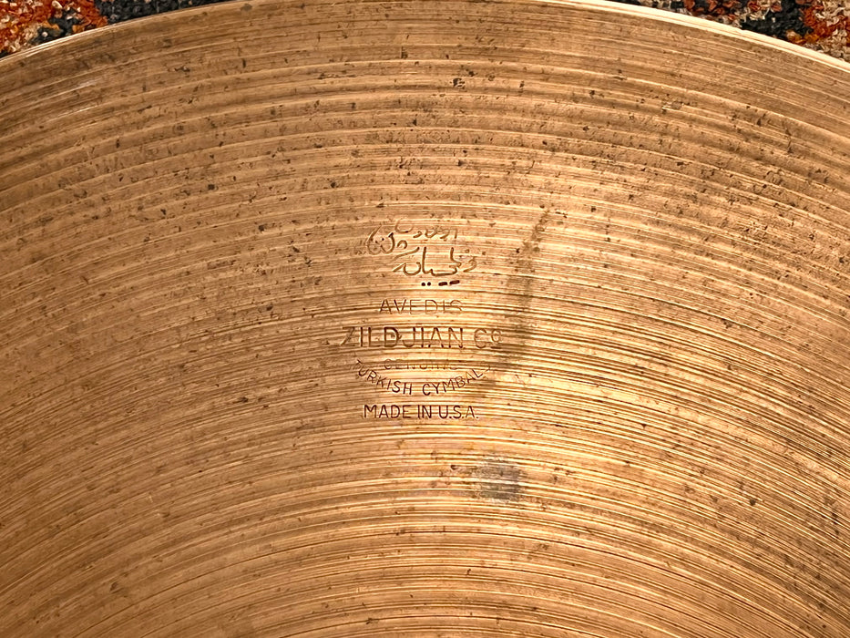 Ultra RARE FLANGE Vintage 1950s Zildjian 14” Hihats 737 786 g Paper Thin “FLANGE HATS.”