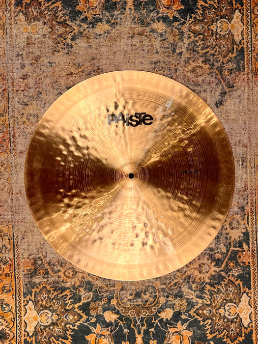 RARE Paiste PROTOTYPE Dark Energy Traditional Swish Pang China 20” 1551 g Ultra Mellow Exotic!