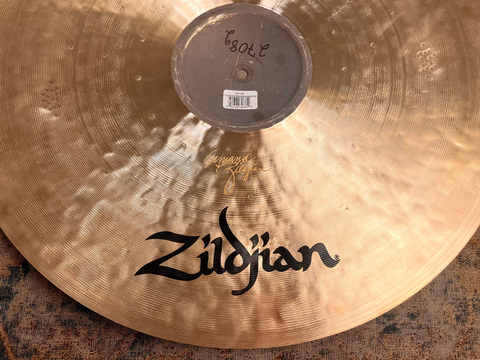 Zildjian K CONSTANTINOPLE RENAISSANCE Ride 22” 2708 g IMMACULATE Cd! DARK! Don’t $700!