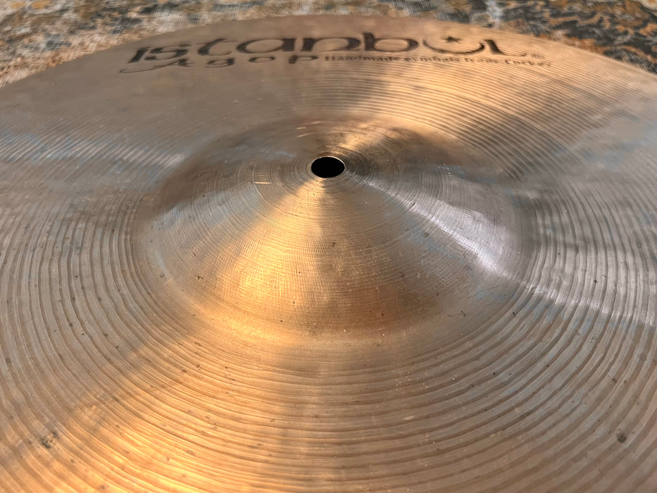 Early ISTANBUL AGOP Traditional DARK RIDE 21” 2430 g Amazing Light Complex And Crashable