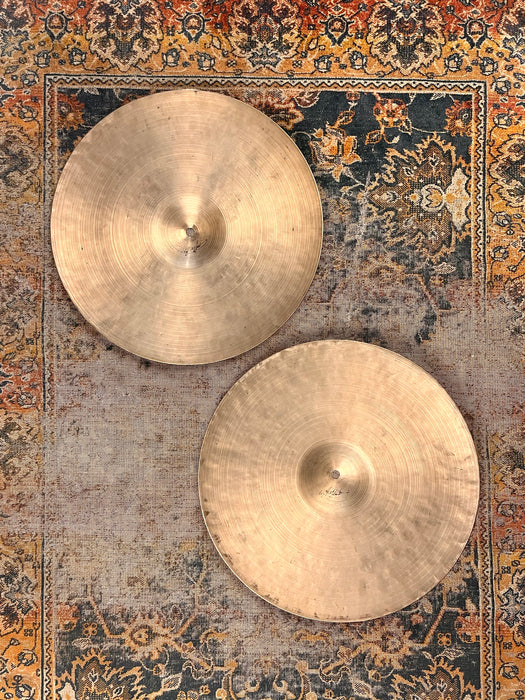 Vintage Zildjian ISTANBUL K HIHATS 14” 858 946 g The REAL DEAL! Perfect Elixir of DRY & COMPLEX