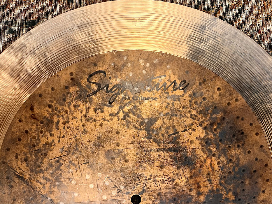 Gorgeous Sabian JIA FLAT CHINA 20” John Blackwell Jr. Signature 1630 g Mellow FAST! Clean