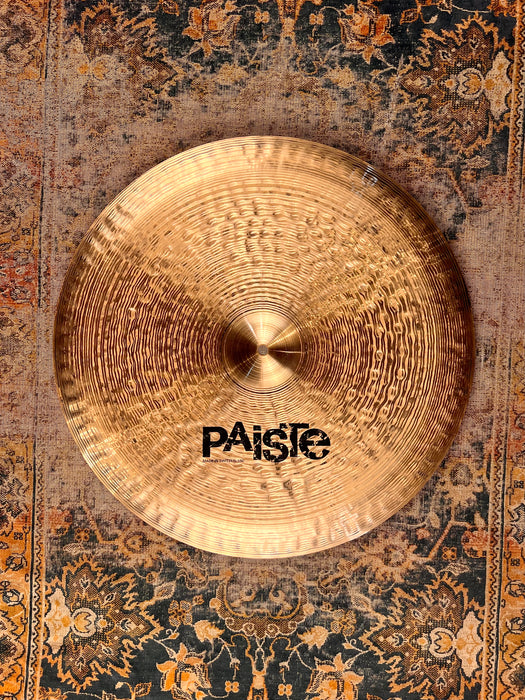 RARE Paiste PROTOTYPE Dark Energy Traditional Swish Pang China 20” 1551 g Ultra Mellow Exotic!