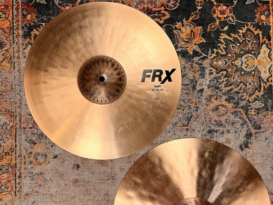 Sabian FRX 14” Hihats IMMACULATE! Very Light Complex 756 1160 g Why Pay $644?? HHX