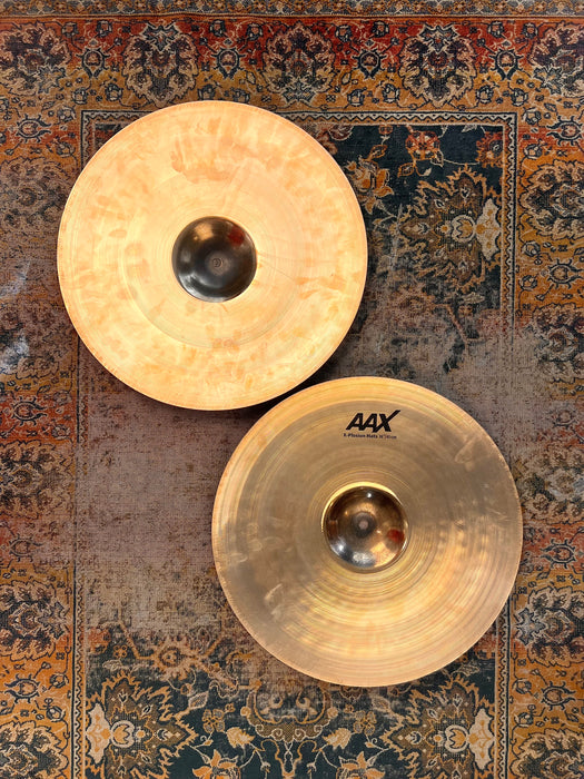 Sabian 16" AAX PLOSION Hihats YES SIXTEEN! 1466 1626 g Discontinued! MASSIVE FAT Hats!