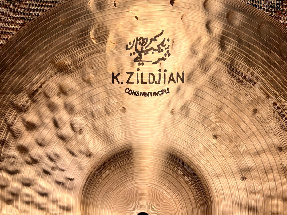 Zildjian K CONSTANTINOPLE  19” Crash Ride 1602 g PERFECT COND! Don’t Pay $540