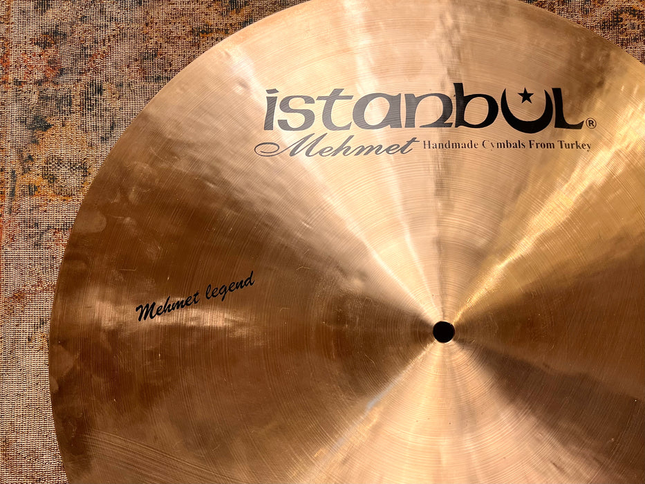 ISTANBUL Mehmet LEGEND 20” Ride 1832 g MEL LEWIS! ULTRA WARM! GLOWING TONE! Crashable