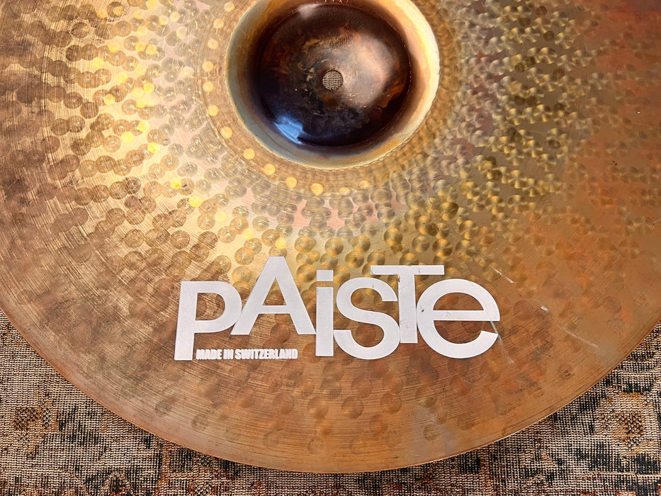 PAISTE RUDE 19” Thin Crash 1796 g RAW DARK FULL