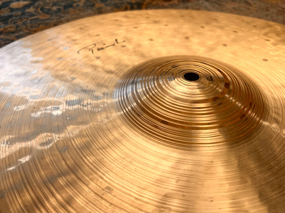 Paiste TRADITIONAL LIGHT Ride 20” ONLY 1910 g CLEAN!!! ULTRA Warm And DARK! Don’t Pay $605!