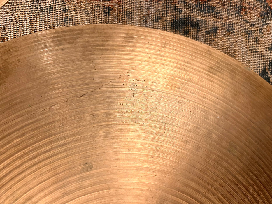 DRY CRISP Vintage 1970s Zildjian New Beat 14” HiHats 1060 1436 g ARTICULATE Sound Incredible!