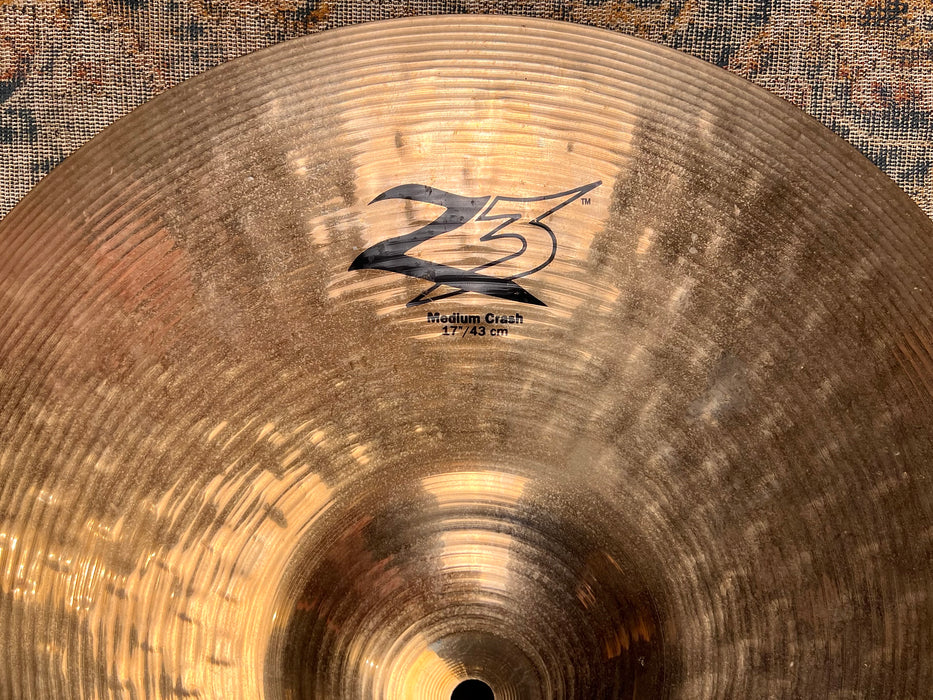 Massive Zildjian Z3 17” MEDIUM CRASH 1476 g Projection! CLEAN!! Don’t Pay $320!