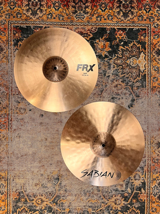 Sabian FRX 14” Hihats IMMACULATE! Very Light Complex 756 1160 g Why Pay $644?? HHX