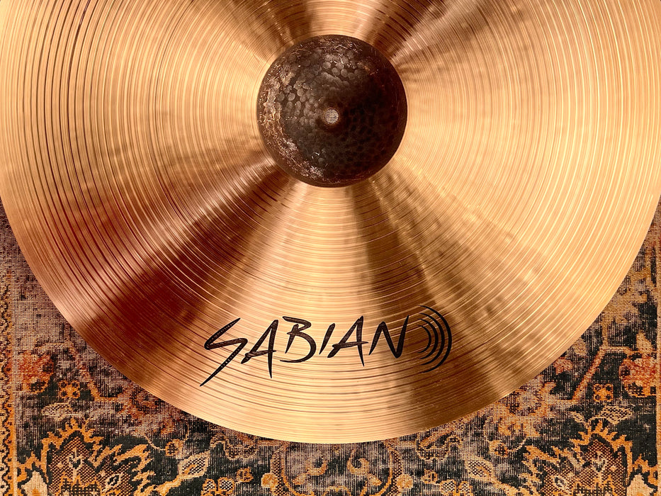 SMOOTH DRY Sabian 22” HH CRESCENT DISTRESSED Ride 2908 g DISCONTINUED! MINT!