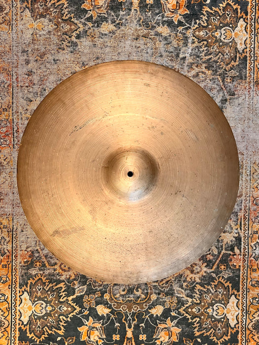 Paper Thin Vintage 1960s Zildjian 22” CRASH Only 2076 g THIN LIGHT CRASH RIDE! Sounds Amazing